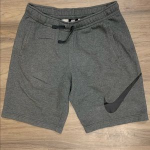 Men’s Nike Grey Sweat Shorts